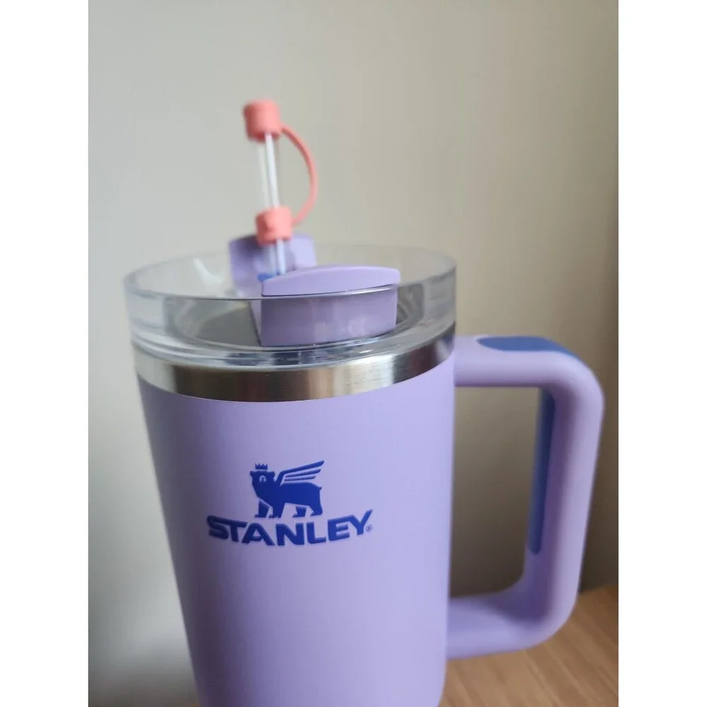 Stanley Purple Stainless Steel Tumbler 40oz w/ Straw - Picture 2 of 9